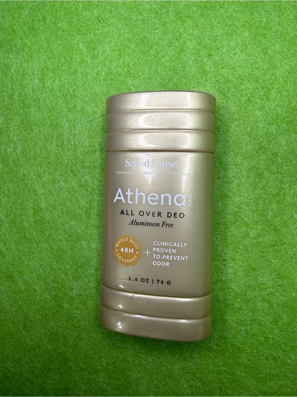 Athena Club Salted Sunset Deodorant - Metallic Gold